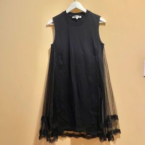 MCQ BLACK SLEEVELESS DRESS
